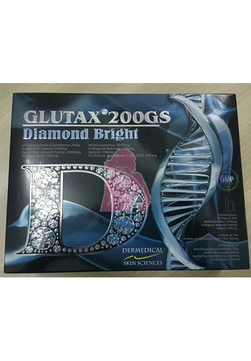 Glutax 200gs Diamond Bright 10 vials set