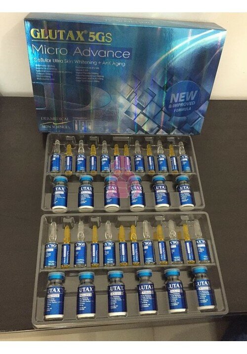 Glutax 5gs Micro Advance 36 vials/ ampoules set