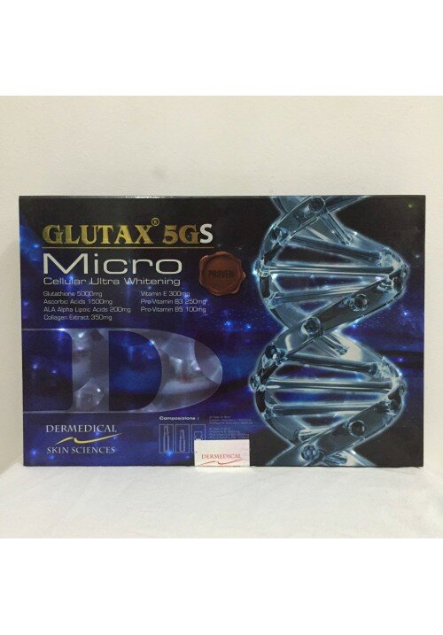 Glutax Micro 5gs Glutathione 6 vials set
