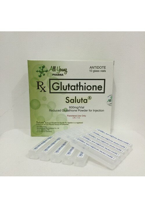 Saluta Glutathione 600mg 10 vials