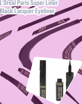 Black lacquer by superliner waterproof