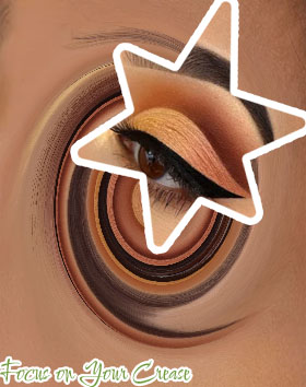 Crease makeup