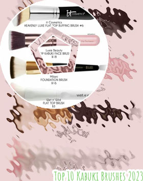 Elf flat top kabuki brush