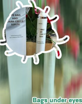 Eye serum for bags