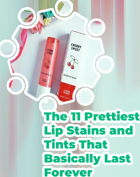 Korean tinted lip balm