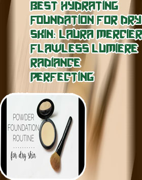 Light foundation for dry skin