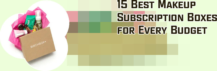 Make up bag subscriptions