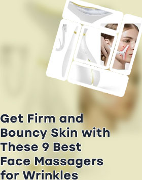 Massage device for face