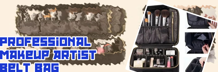Professional makeup travel bag