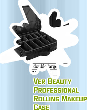 Professional makeup travel case