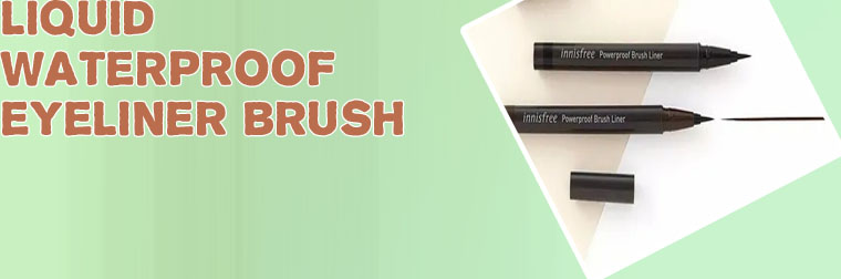Waterproof brush liner black