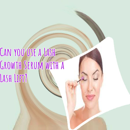 Can i use a lash serum with eyelash extensions